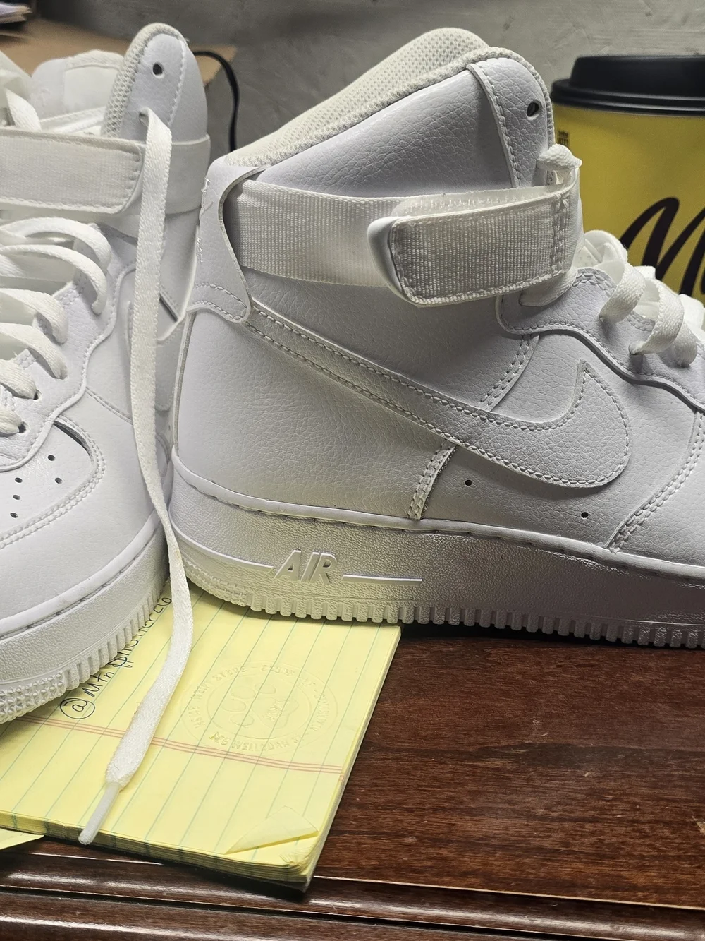 Classic WHITE AF1 SIZE 10'S
